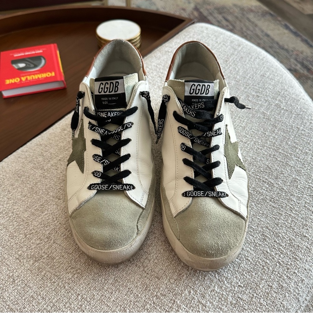 Men’s Golden Goose Super-Star Classic Sneakers EU 43/US 10 Excellent in Box - Picture 3 of 11